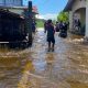 Kondisi Rumah warga yang terendam banjir di Desa Tabumela, Kecamatan Tilango, Kabupaten Gorontalo, Minggu (7/7/2024). (Foto : Suci Ligatu untuk HARGO)