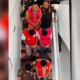 Para tersangka ketika akan dibawa ke Lapas Klas IIA Kota Gorontalo.