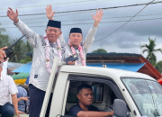 Tumpangi Mobil Pick Up ke KPU, Bukti Burhanudin-Pepen Calon Pemimpin Sederhana