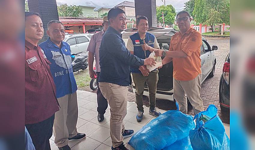 Banjir Kembali Terjang Kecamatan Bone, Merlan Instruksikan BPBD Salurkan Bantuan