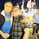 Wakil Ketua DPR RI, Rachmat Gobel ketika bersama dengan mantan Wali Kota Gorontalo, Marten Taha.