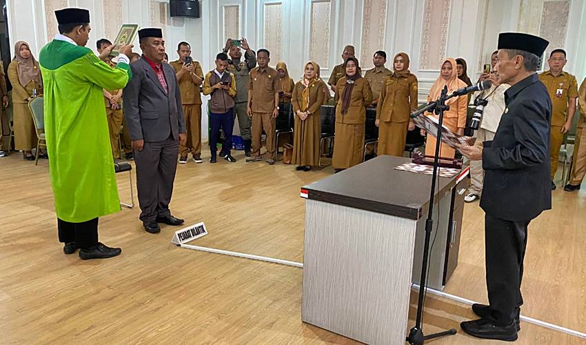 Haris Tome Resmi Dilantik Sebagai Pj Sekda Kabupaten Gorontalo
