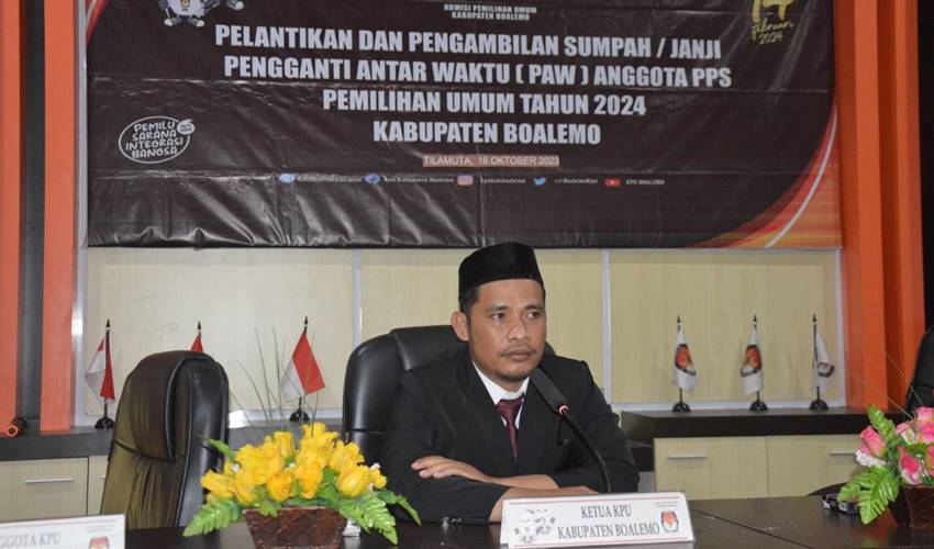 KPU Boalemo_ Setelah Perbaikan, Bapaslon Perseorangan BUPATIKU Memenuhi Syarat