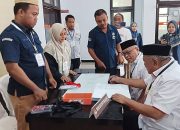 KPU Kabgor Terima Dua Bakal Paslon di Pendaftaran Hari Pertama