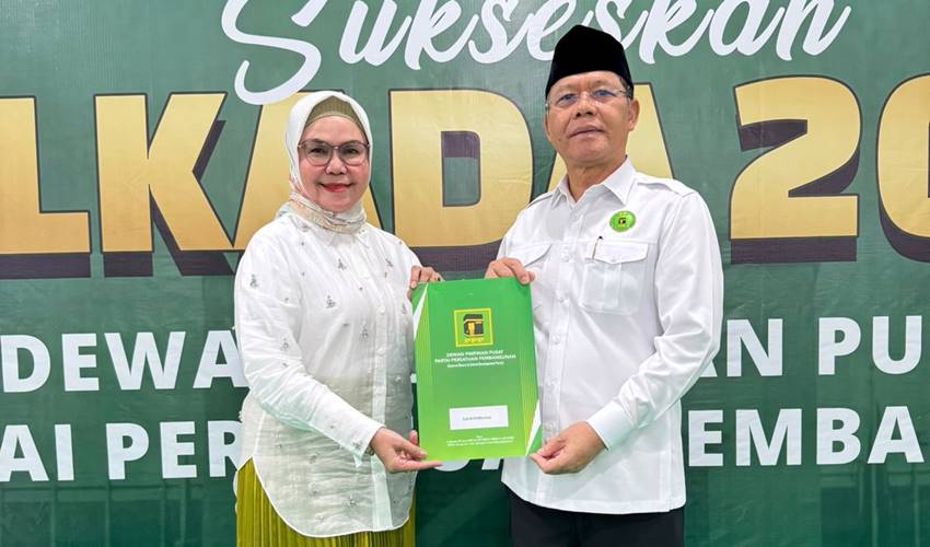 Merlan Uloli Genggam Rekom PPP, Peluang Menang Makin Besar