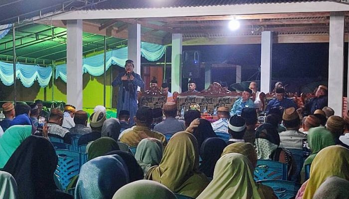 Warga Kecamatan Suwawa Timur Gelar Haul Korban Bencana Tanah Longsor