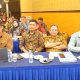 Komisioner dan Tim Teknis KPU Kabgor Hadiri Raker Pengelola Medsos