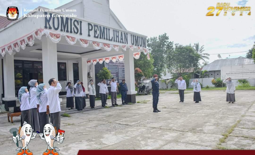 Berkinerja Baik dalam Menyukseskan Pilkada, Staf Sekretariat KPU Kabgor Tuai Apresiasi