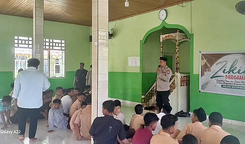 Ini Cara Polsek Botupingge Cegah Aksi Bullying