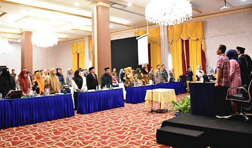 KPU Kabgor Gelar Bimtek Penyusunan Daftar Pemilih