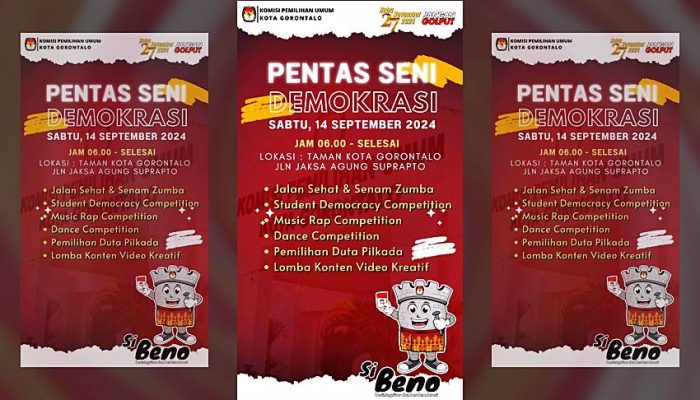 KPU Kota Tingkatkan Partisipasi Generasi Muda Lewat Pentas Seni Demokrasi