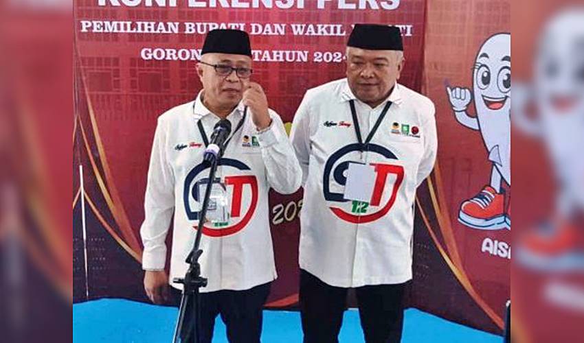 Pilkada Kabgor_ Sofyan-Toni dapat Nomor Urut 2, Petanda Cinta untuk Warga