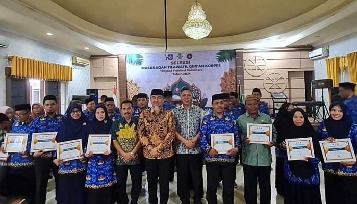 Sebanyak 19 Peserta Wakili Gorontalo Pada MTQ KORPRI Nasional