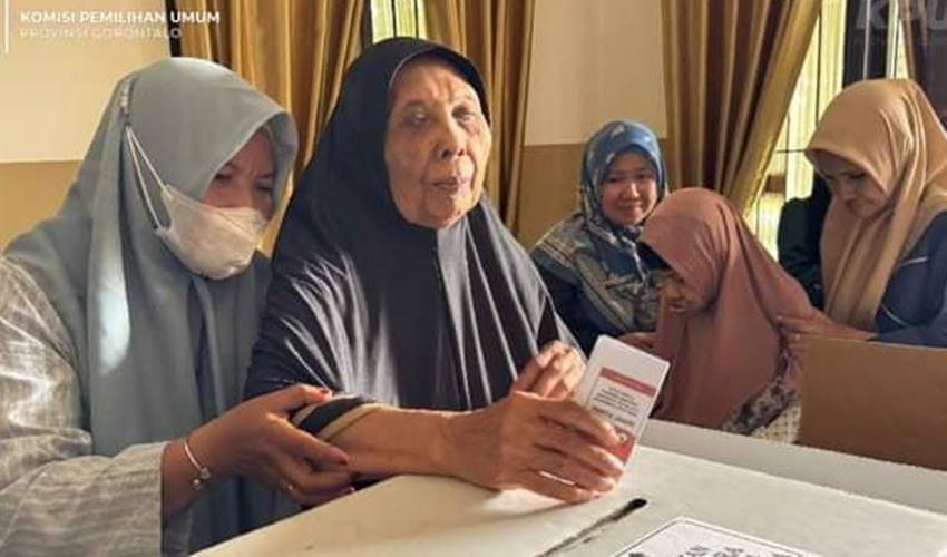 Disabilitas dan Lansia di Gorontalo ikut Sosialisasi Pendidikan Pemilu