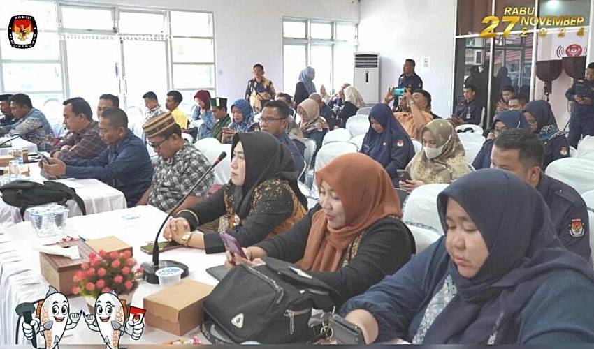 KPU Kabgor Ikut Bahas Potensi Kerawanan Pilkada 2024