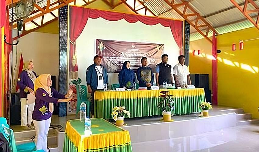 KPU Boalemo Kembali Sosialisasikan Pilkada, Kali Ini di Paguyaman Pantai