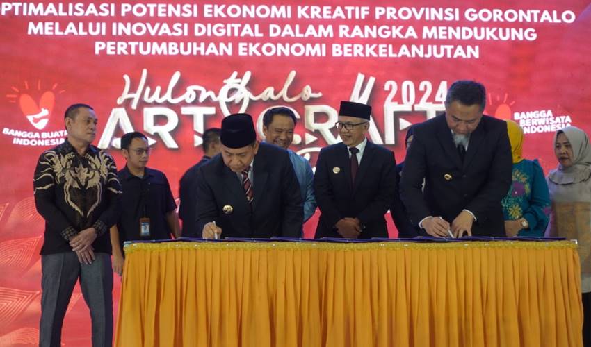 Pemkab Gorontalo Siap Bangun Ekonomi Kreatif Basis Digital