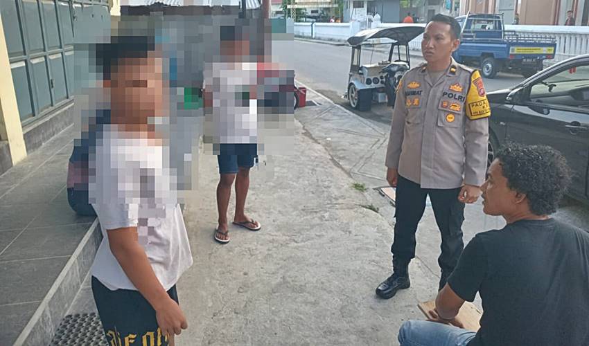Polisi Bekuk 18 Terduga Pelaku Penganiayaan di Kelurahan Biawu