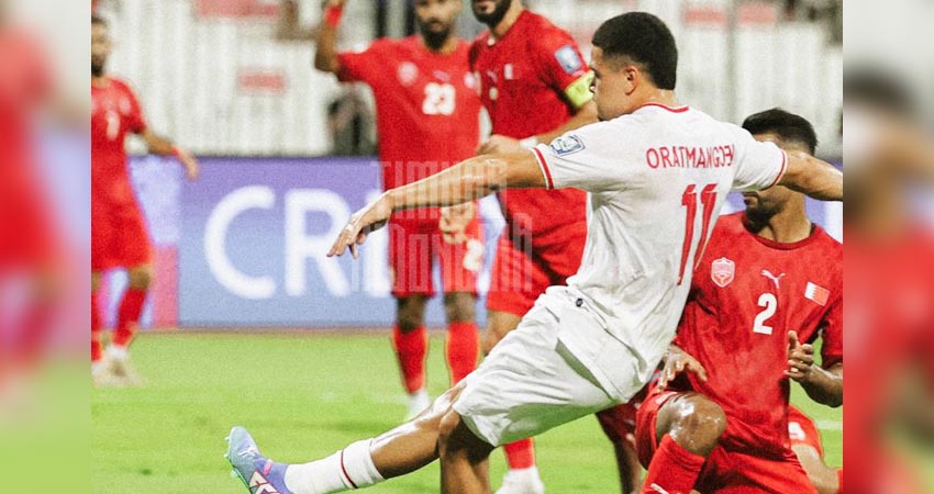 Ragnar Oratmangoen membobol gawang Timnas Bahrain di ajang Kualifikasi Piala Dunia 2026 Zona Asia (c) Dok. PSSI