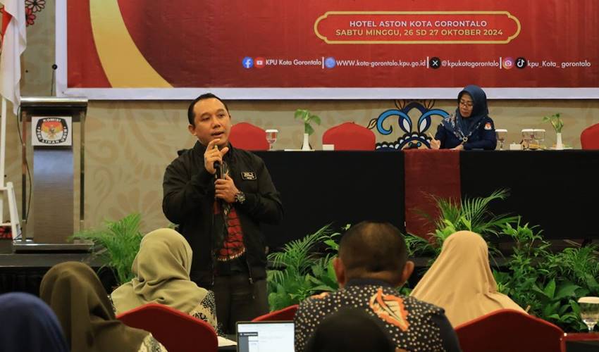 Wujudkan Tertib Administrasi, KPU Kota Gorontalo Gelar Bimtek Pertanggungjawaban Anggaran