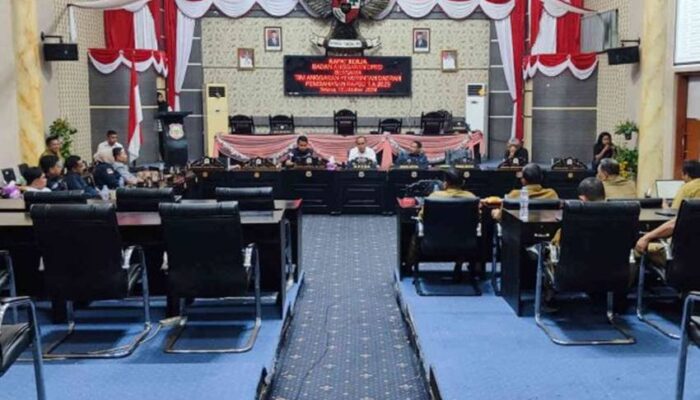 Ranperda APBD Kabgor 2025 Mulai Dibahas