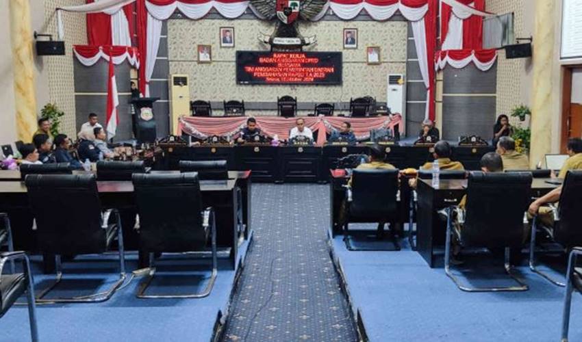 Ranperda APBD Kabgor 2025 Mulai Dibahas