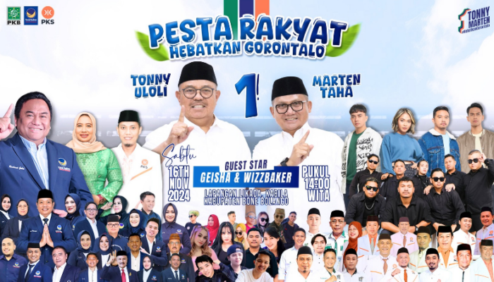Yuk! Datang ke Pesta Rakyat Tonny-Marten, Ada Wizz Baker dan Geisha