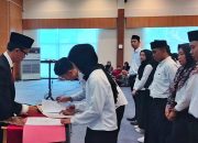 Berlangsung di Tiga Lokasi, KPU Kota Gorontalo Lantik 1.939 KPPS Pilkada 2024