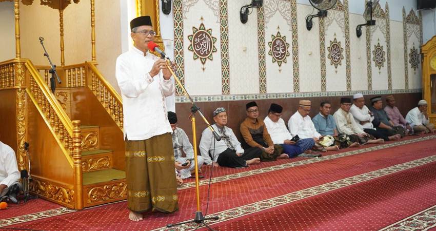 Gelar GSSB di Masjid Al Jamaah, Ismail Ingatkan Hal Ini ke Warga