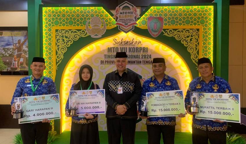 Gorontalo Catatkan Prestasi di MTQ Korpri Nasional