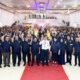 IGK Manila ketika pose bersama seluruh kader partai dan juga simpatisan Nasdem yang siap memenangkan Sofyan-Tony di pilkada Kabupaten Gorontalo, Rabu (20/11/2024). (Foto: Tim media ST-12)