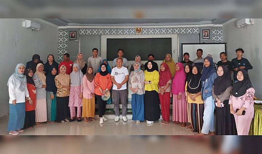 Masyarakat Desa Ilodulunga Gorut Terima Alat dan Mesin Pasca Panen Rumput Laut