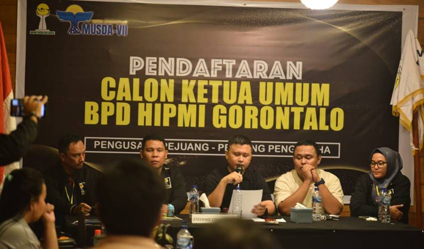 Musda HIPMI Gorontalo_ Hanya Rusli Anwar yang Mendaftar Sebagai Calon Ketua