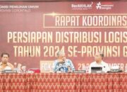KPU Provinsi Gorontalo Gelar Rapat Koordinasi Distribusi Logistik Pilkada 2024