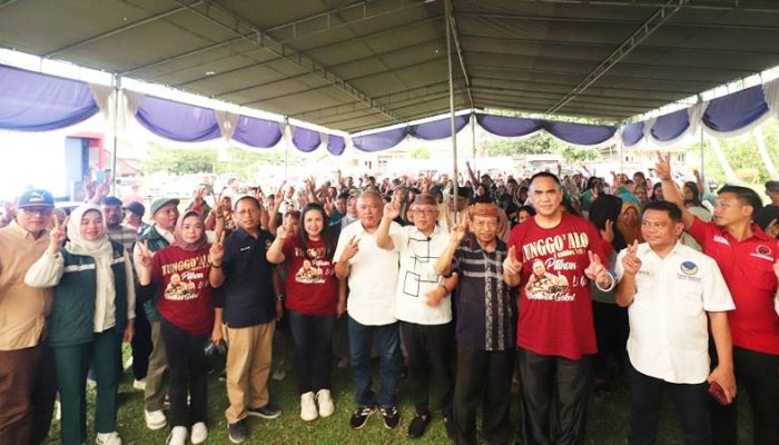 Kampanye di Kandang Lawan, Sofyan-Tony Disambut Antusias Warga