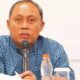 Ketua KPU Provinsi Gorontalo, Sophian Rahmola saat membuka Rapat Koordinasi Persiapan Pembersihan APK Pilkada 2024, Kamis (21/11/2024).