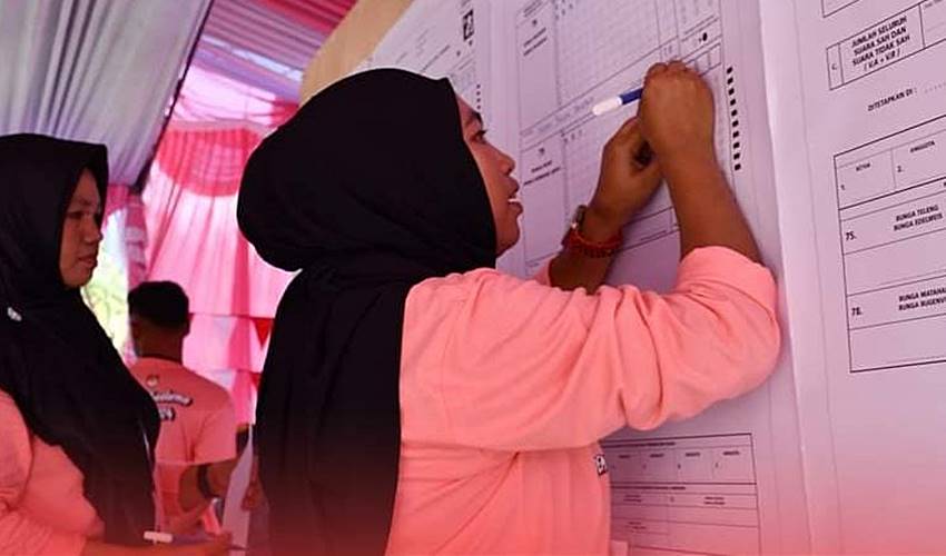 Tingkatkan Pemahaman Wajib Pilih, KPU Boalemo Gelar Simulasi Pemungutan dan Penghitungan Suara