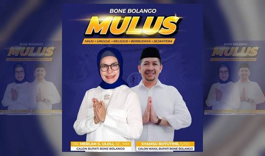 Hitung Cepat Lembaga CSI Pilkada Bonbol: MULUS Unggul, Suara Masuk Sudah 83,3 Persen