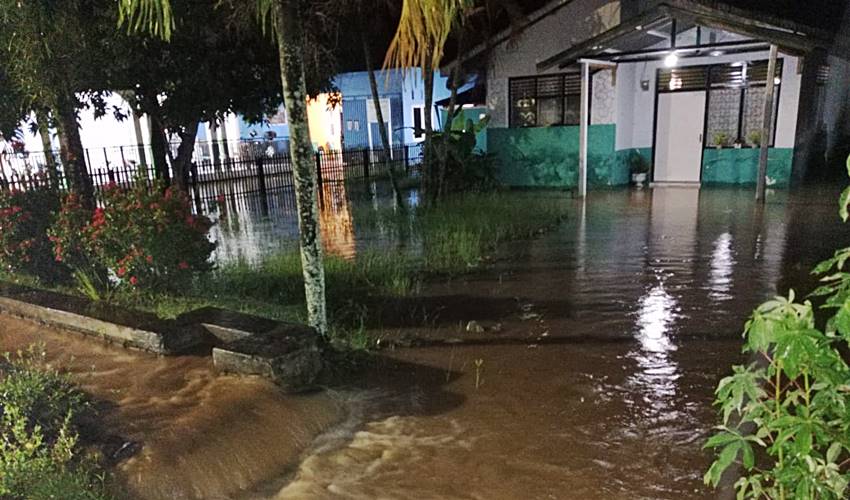 Curah Hujan Tinggi, Desa Bube Baru Terendam Banjir