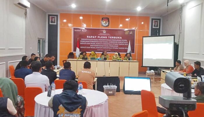 Hasil Rekapitulasi KPU Gorut: Paslon Romantis Peraih Suara Terbanyak