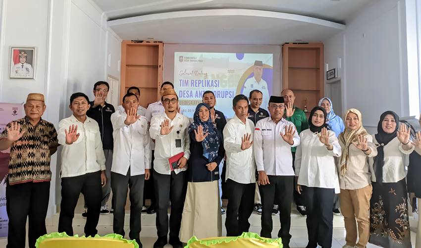 Jadi Desa Mandiri, Tanggilingo Dinobatkan Percontohan Program Desa Anti Korupsi