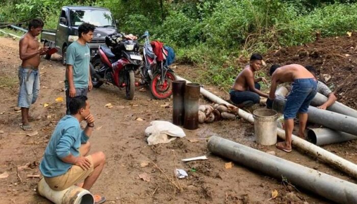 Pekerjaan Pipa Sudah 90 Persen, Warga Kabila Bone Segera Nikmati Air Bersih