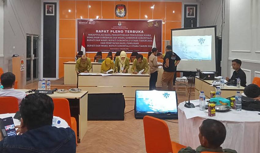 Pilkada Berjalan dengan Sukses, KPU Gorut Sampaikan Terima Kasih ke Semua Pihak