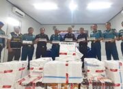 Lanal Gorontalo Ungkap Ratusan Ribu Batang Rokok Tanpa Cukai