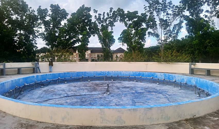 Sejumlah Fasilitas Depan Blok Plan Tidak Terurus 1