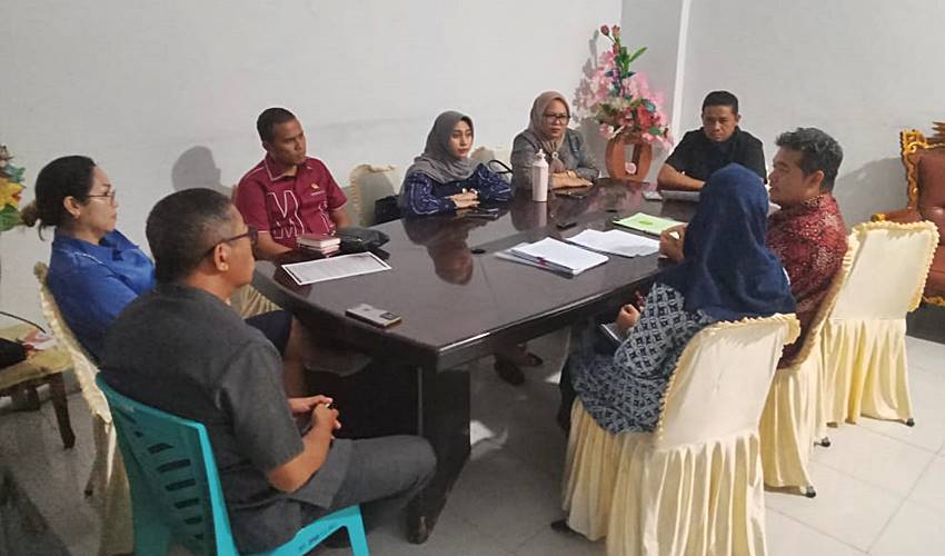 Dekab Gorut Terima Kunjungan PT. GAB, Bahas Pengelolaan Pulau Saronde
