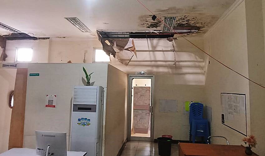 Sejumlah Kantor OPD di Gorut Memprihatinkan, Robinson_ Suasananya Sangat Horor