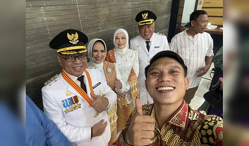 Aleg F-PDIP Ucapkan Selamat atas Dilantiknya Sofyan-Tonny