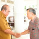 Wali Kota Gorontalo, Adhan Dambea dan Dirut BSG, Revino M. Pepah.
