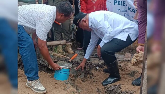 Pembangunan Jamban di Limboto, Tonny: Simbol Komitmen Perangi Stunting